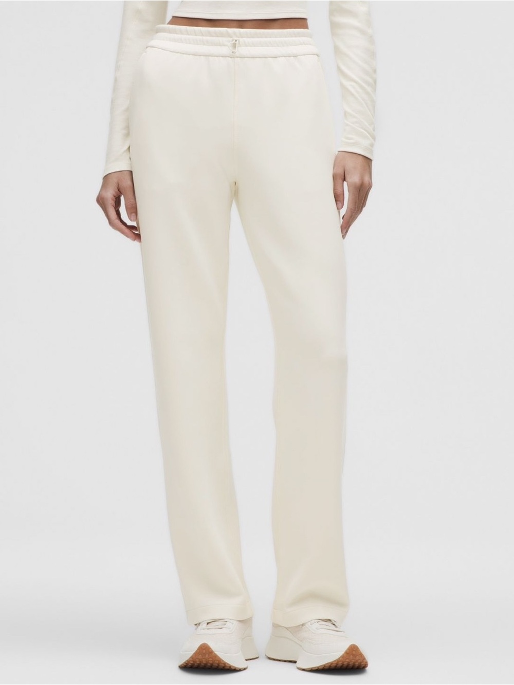 Lululemon NWT Softstreme High-Rise Pant Light Ivory